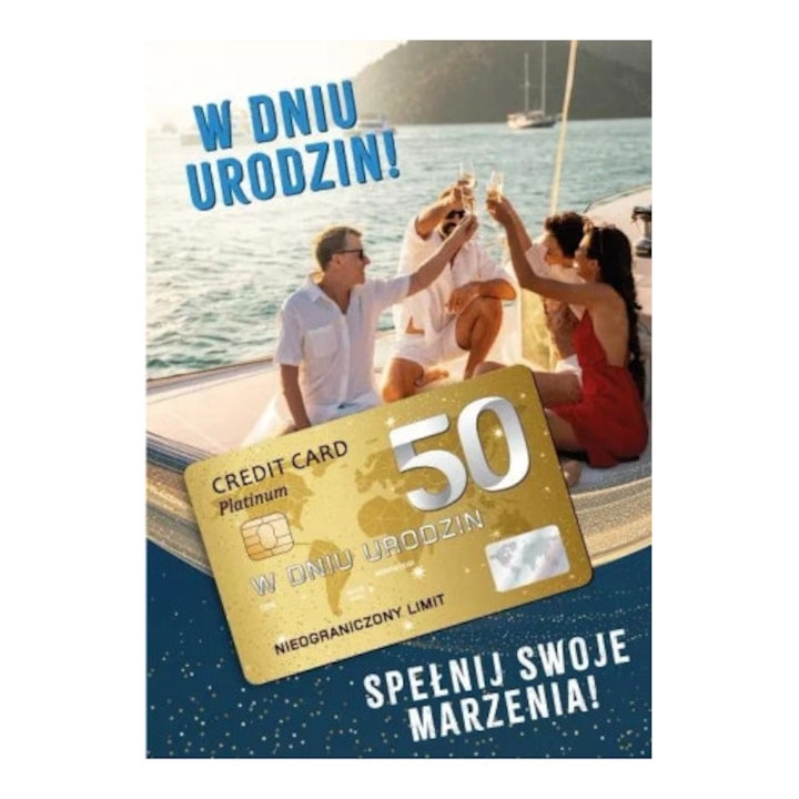 Felicitare Armin Style, Karnet Urodziny 50