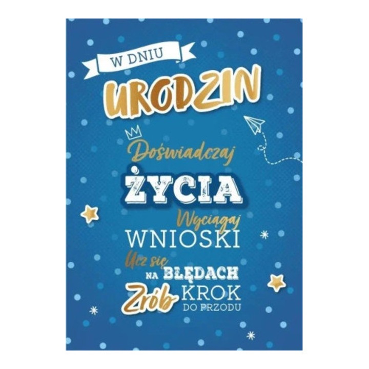 Felicitare Armin Style, Karnet Urodziny, cu text interior si loc pentru urari personale