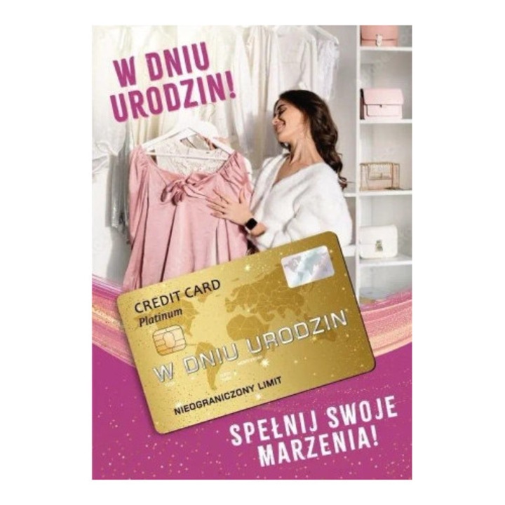 Felicitare Armin Style, Karnet urodziny, cu text interior si loc pentru urari personale, cu envelopa