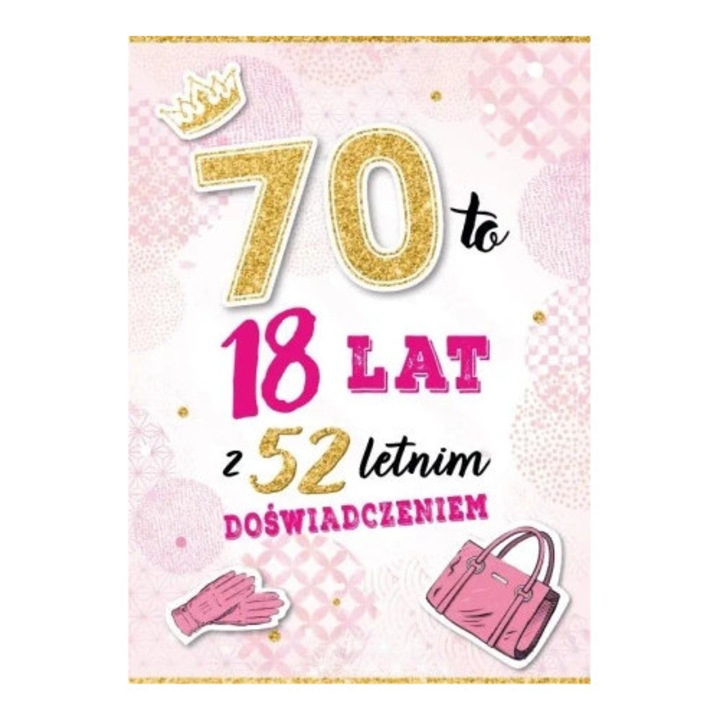 Felicitare Armin Style Urodziny 70, cu text interior si loc pentru urari personale