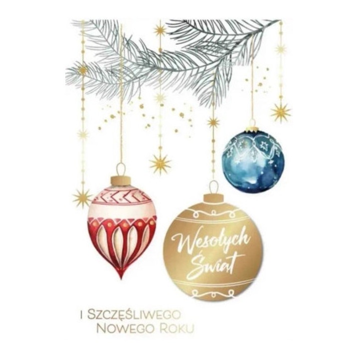 Felicitare Armin Style, Karnet Craciun, cu elemente 3D, format B6