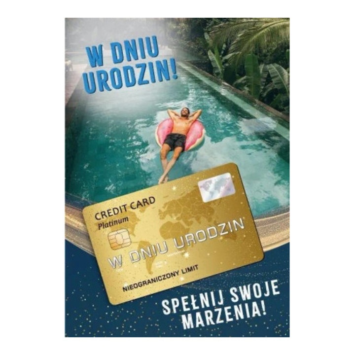 Felicitare Armin Style, Karnet urodziny, cu text interior si loc pentru urari personale, cu envelopa