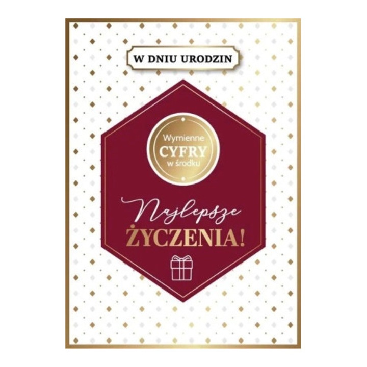 Felicitare Armin Style Kanet Urodziny B6 cu elemente 3D, multicolor