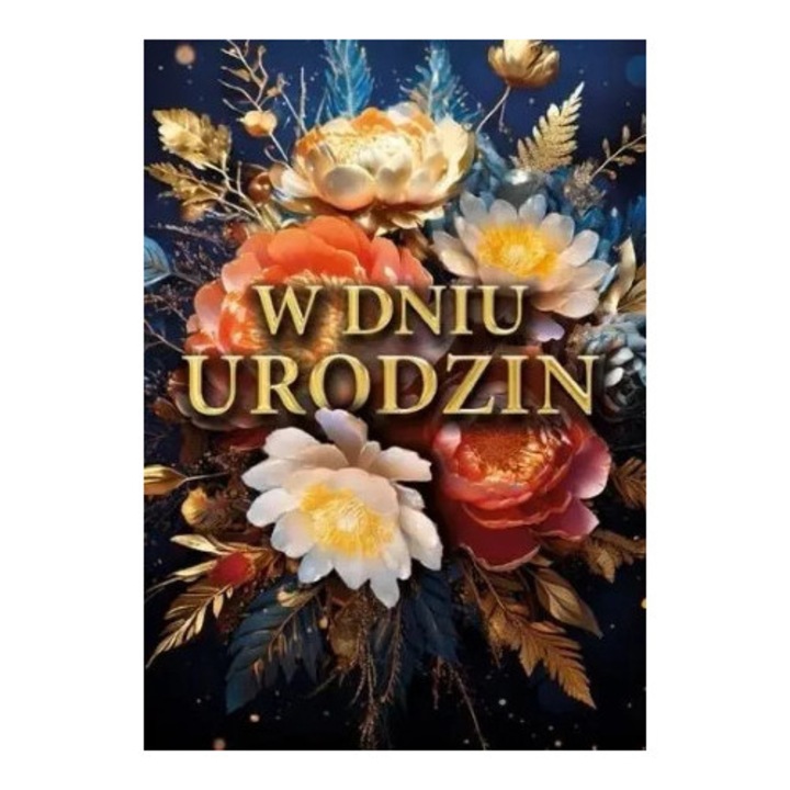 Felicitare 3D Armin Style B6, 2 grafici, ziua de nastere