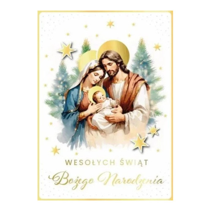 Felicitare Armin Style, Karnet Craciun, cu elemente 3D, format B6