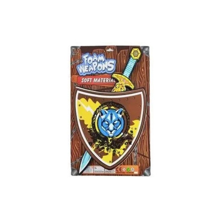 Set arme de jucarie, Artyk, miecz 54 cm, tarcza 30,5x29 cm