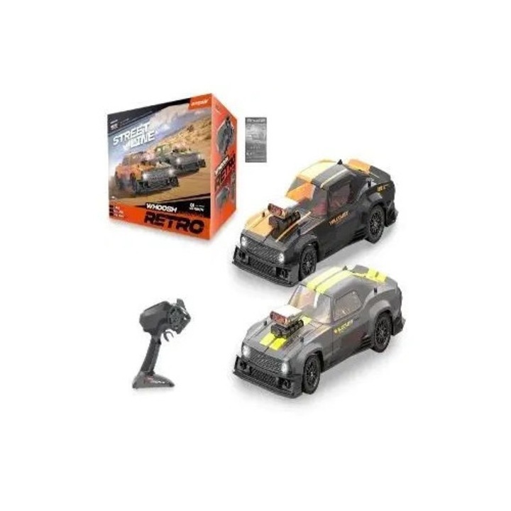 Masinuta RC Artyk, set cu auto drift 26 cm, pilot, viteza 50 km/h, multicolor, 31,5x24,5x18cm