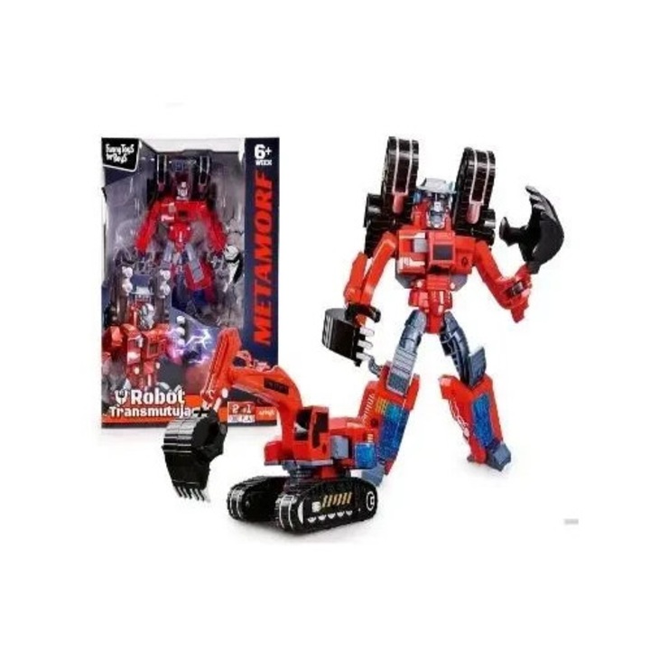 Set Roboti de Jucarie Artyk 2 in 1, Multicolor, 30x24,2x10cm, 3+ ani