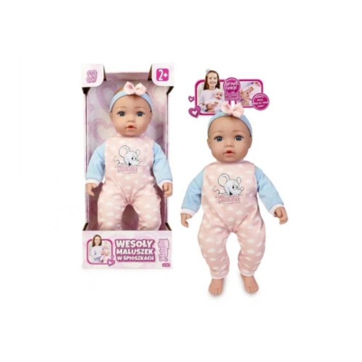 Papusa Lalka Natalia bobas funktionala 43cm, Artyk