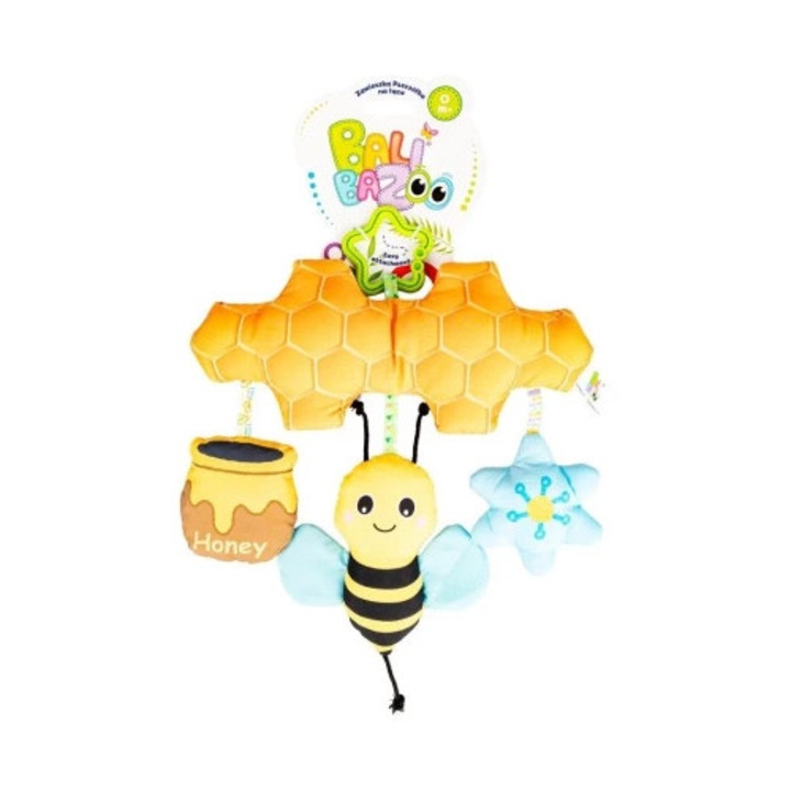 Jucarie zornaitoare Balibazoo, sunet de clopotel, 0m+