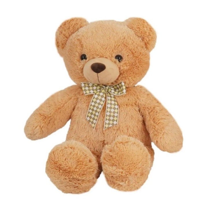 Beppe Buddy plüssmackó, 55cm, barna színű