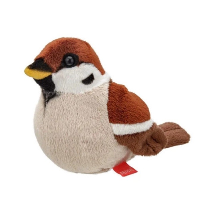 Jucarie de plus Beppe, model vrabie, 13cm