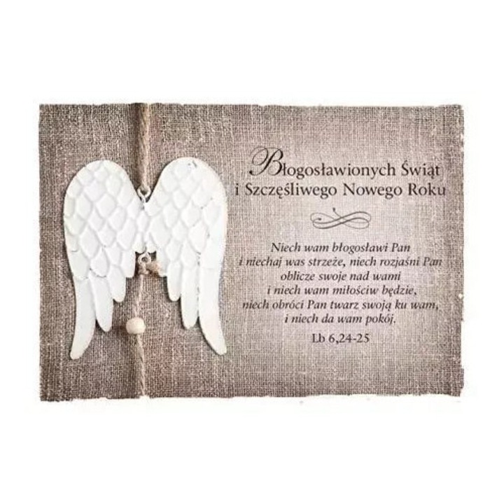 Felicitare Bogulandia, Craciun, 11x16cm, cu mesaj religios