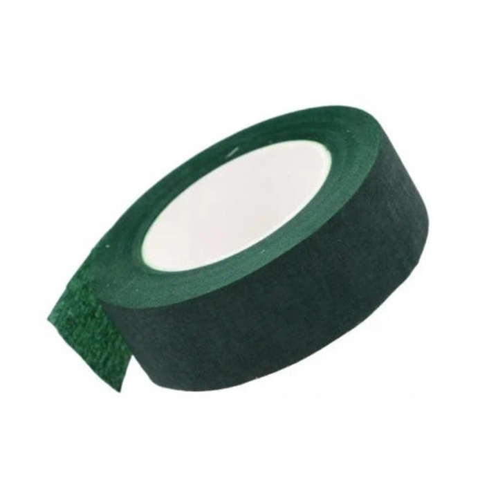 Banda adeziva floristica BREWIS, verde, 12mmx20m