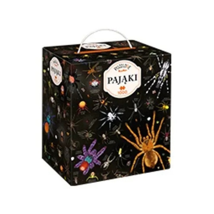 Пъзел CzuCzu Pajaki 1000ел, BRIGHT JUNIOR MEDIA, 48x68см, комплект, 16,5x19x11см