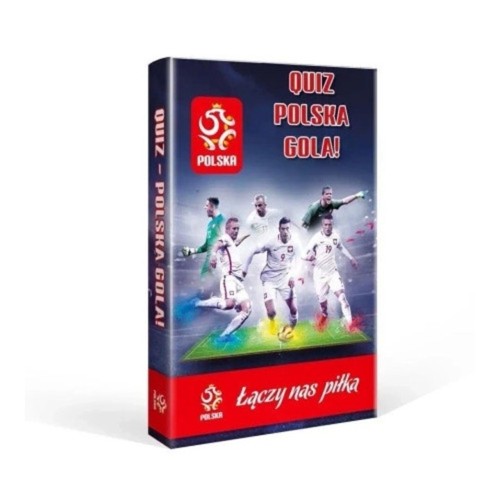 Quiz Polska GolaTalia, társasjáték, 27 kártya, modern design, 62x100mm, +6 év