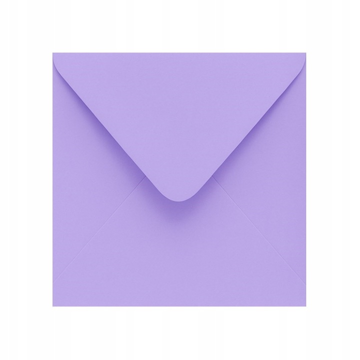 Set Plicuri Decorative K4 Violet Deschis, Neopak, Gramaj 120 g/M², Tip Hartie Offset, Inchidere Lipita Umed, Ideal Pentru Personalizare Imprimare, Caligrafie, Decoratiuni Handmade, 165 x 165 mm, Violet Deschis, 50 Buc