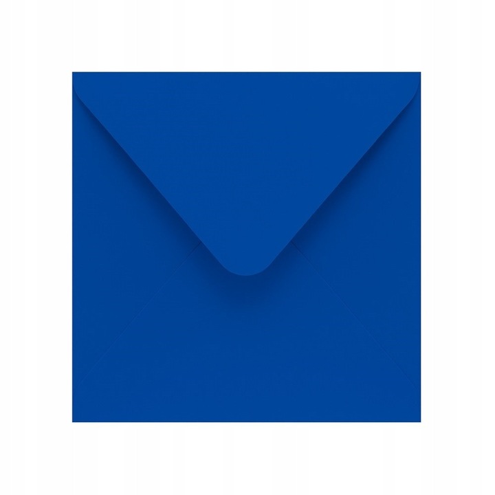 Set Plicuri Decorative K4 Albastre, Neopak, Hartie Offset, Hartie Solida Si Durabila, Gramaj 120 g/M², Inchidere Banda Adeziva Hk, 165 x 165 mm, Albastru Cobalt, 10 Buc