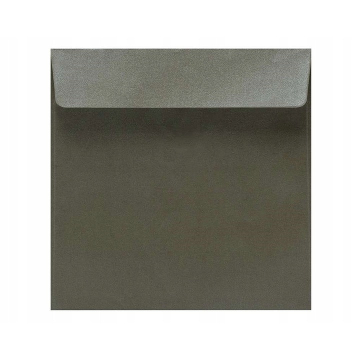 Set Plicuri Decorative K4, Neopak, Gramaj 120 g/M², Hartie Hartie Offset, Hartie Solida Si Durabila, Inchidere Hk Cu Banda Adeziva, 165 x 165 mm, Gri Lucios, 50 Buc