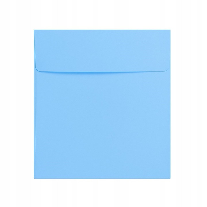 Set Plicuri Decorative K4 Hk Albastru Deschis, Neopak, Hartie Offset 120 g/M², Inchidere Hk, Ideale Pentru Invitatii Si Felicitari Handmade, 165 x 165 mm, Albastru Deschis, 10 Buc