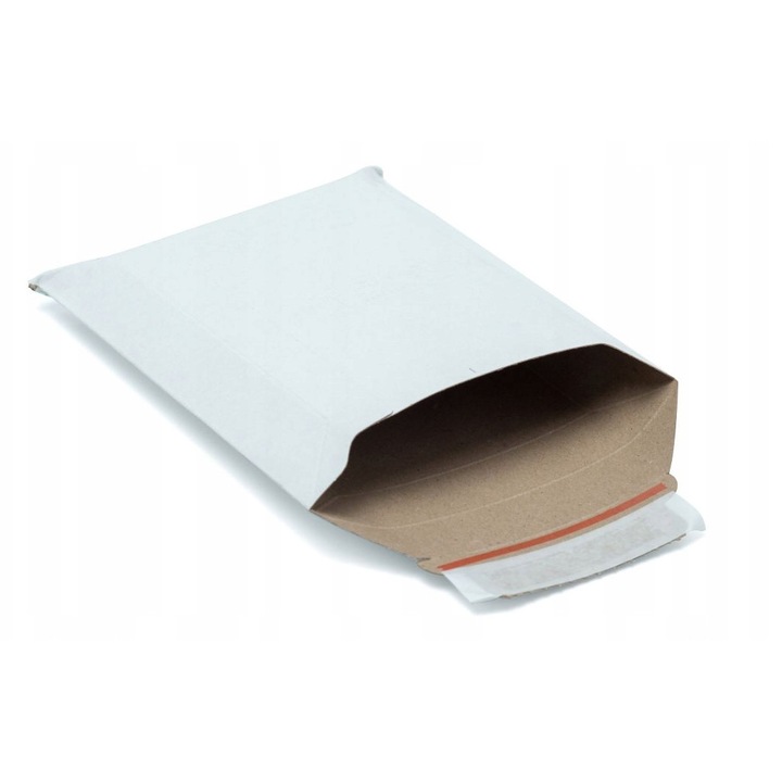 Set Plicuri Din Carton Solid, Neopak, Dimensiune 175X250 mm, Format B5, Gramaj 360 g/M², Tip Lipire Autocolant Cu Banda Hk, 176 x 250 mm, Alb, 10 Buc