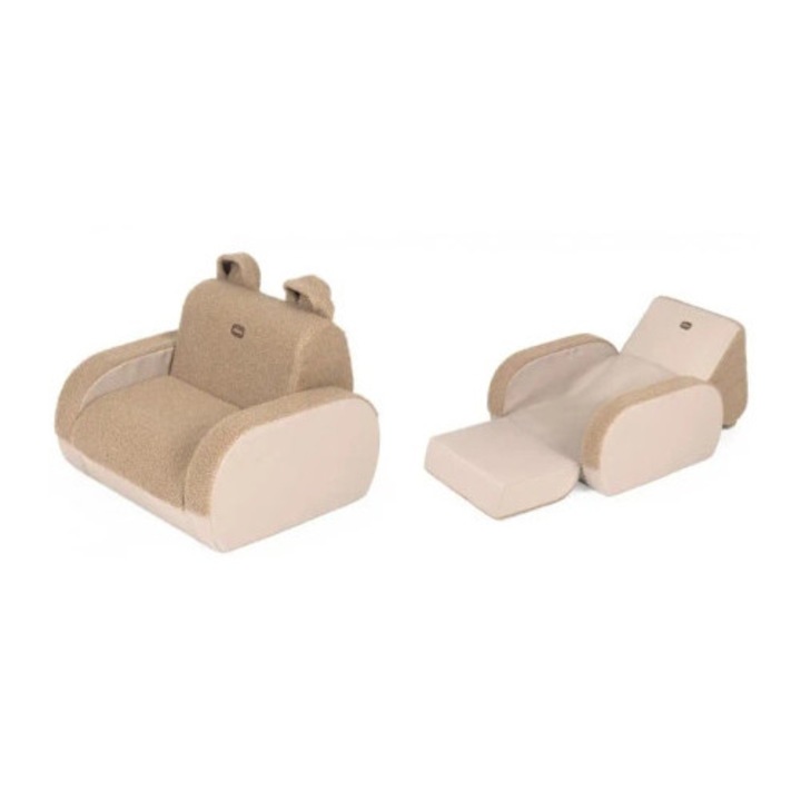 Scaun de masa pentru copii Chicco Twist, 3 configuratii, design modern, usor de curatat, roz