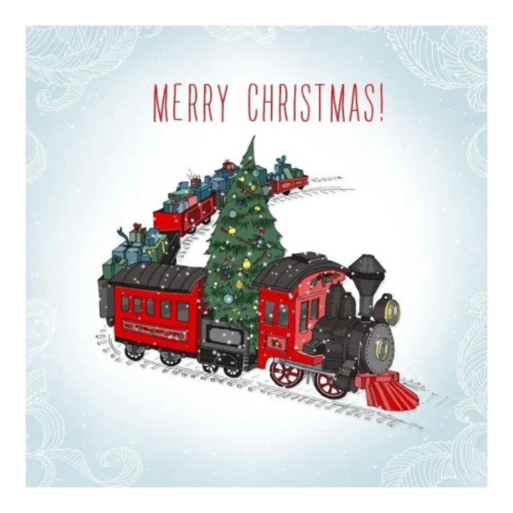 Felicitare set, Clear Creations, Karnet Swarovski, fara text, cu cristale, 10x10cm