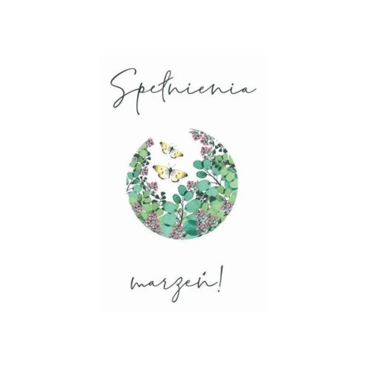 Felicitare Clear Creations, kwadrat, cu cristale Swarovski, fara text, set