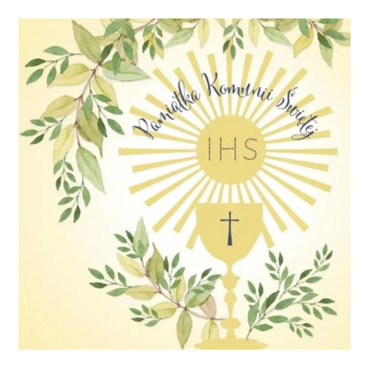 Felicitare Clear Creations kwadrat CL105 cu cristale Swarovski, 15x15cm, fara text, cu envelopa