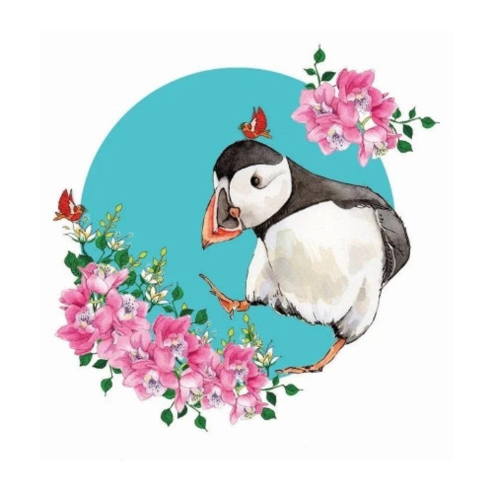 Felicitare Clear Creations, Karnet Swarovski kwadrat, cu cristale Swarovski, fara text, set