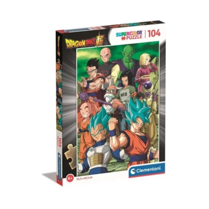 Puzzle 104 Clementoni Dragonball, 48,5x33,5cm, multicolor