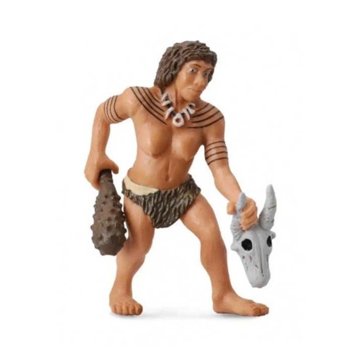 Figurina Neandertalczyk femeie, Collecta, 10x15cm