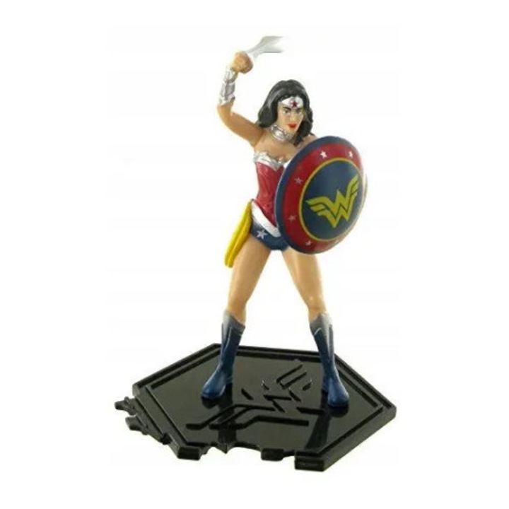 Figurina Comansi - Wonder Woman, PVC, 10cm