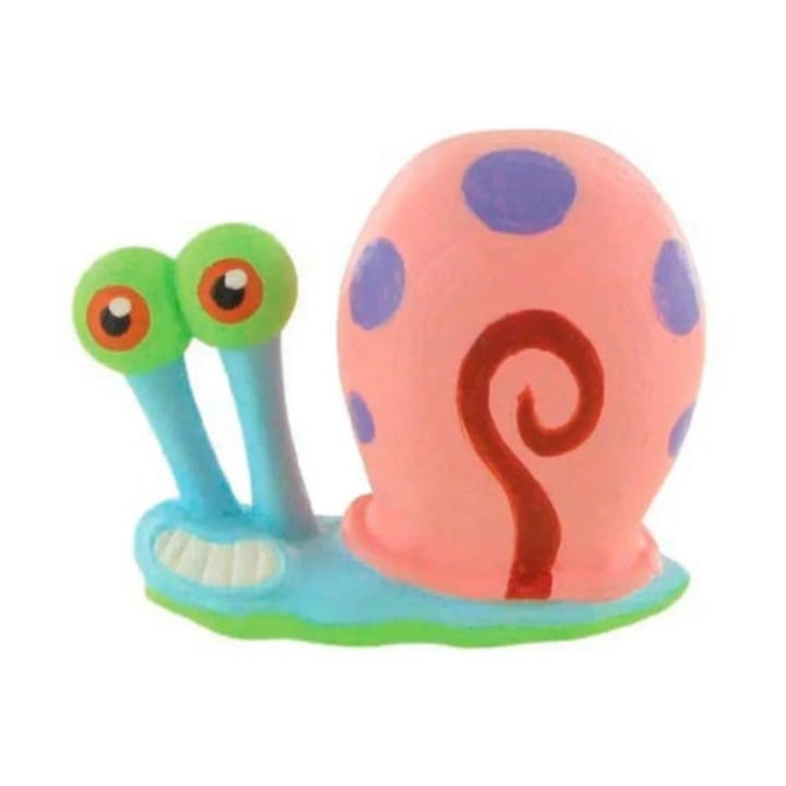 Figurina Comansi Sponge Bob - Gary, PVC, 10x15cm