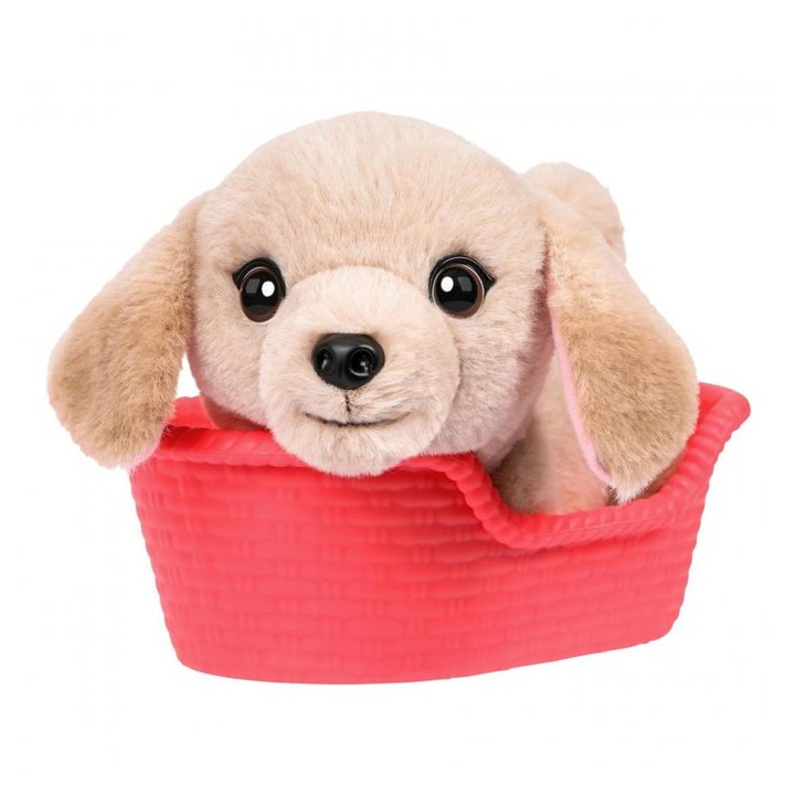 My Real Puppy - Buddy interaktív golden retriever plüsskutya, 21 cm