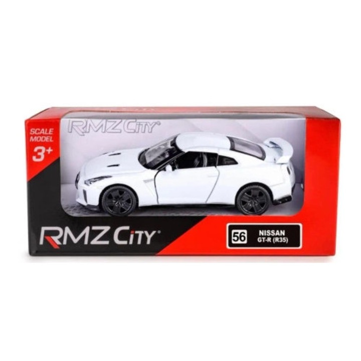 Nissan GT-R (R35) 2017 modellautó, fehér
