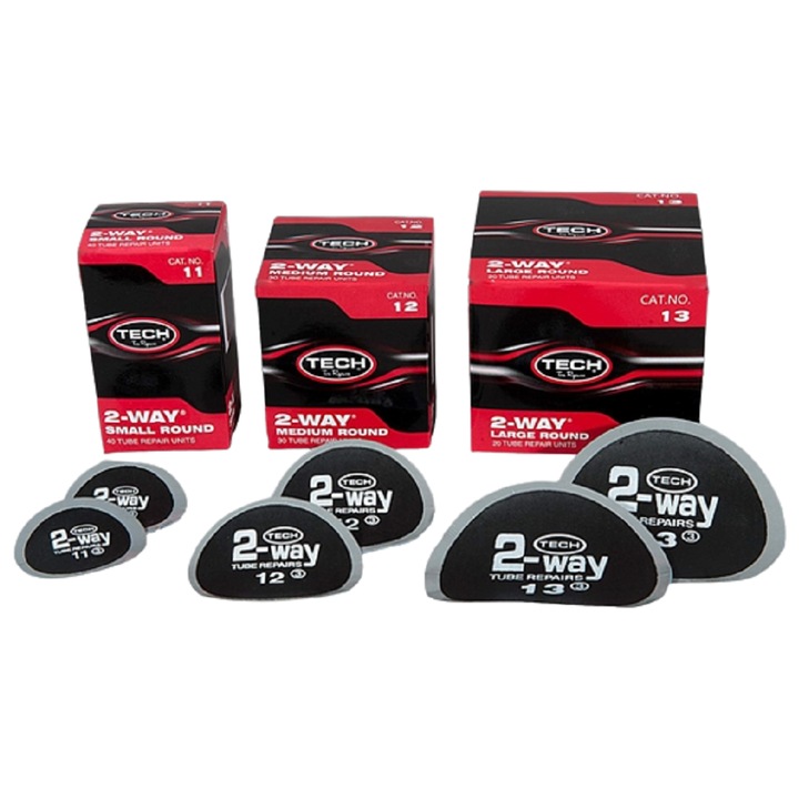 Set 50 petece pentru camere de aer Tech, 35 mm