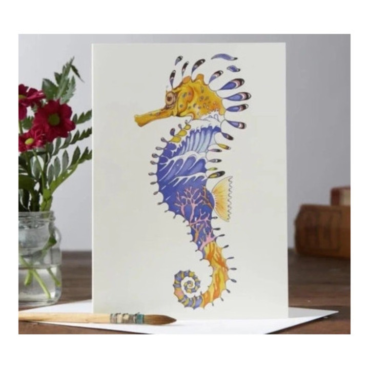 Felicitare A037 B6 cu coperta, DM Collection, motiv animalier, 330g/m2, produs in Marea Britanie