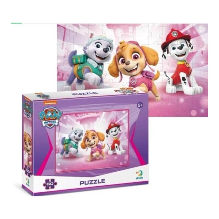Puzzle 60 Dodo Paw Patrol, multicolor