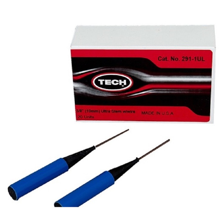 Set 20 sisteme etansare anvelope Tech Stem Repair, tip dop, 10 mm