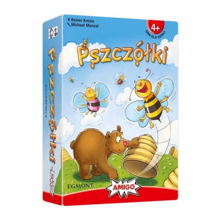 Egmont memóriajáték, Pszczolki, 4 darab, többszínű