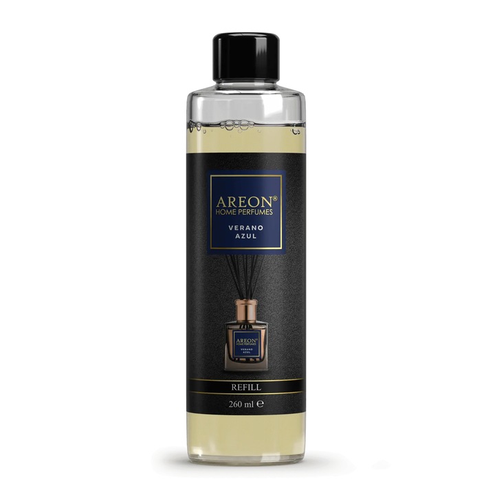 Odorizant Areon Home Perfume 260 ml Refill Verano Azul Black Line