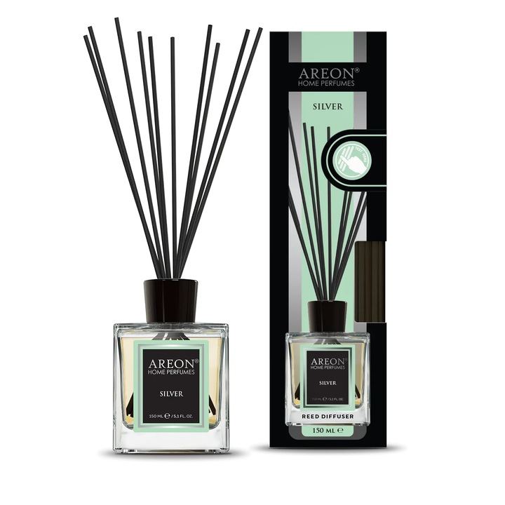 Odorizant Areon Home Perfume 150 ml Silver new design