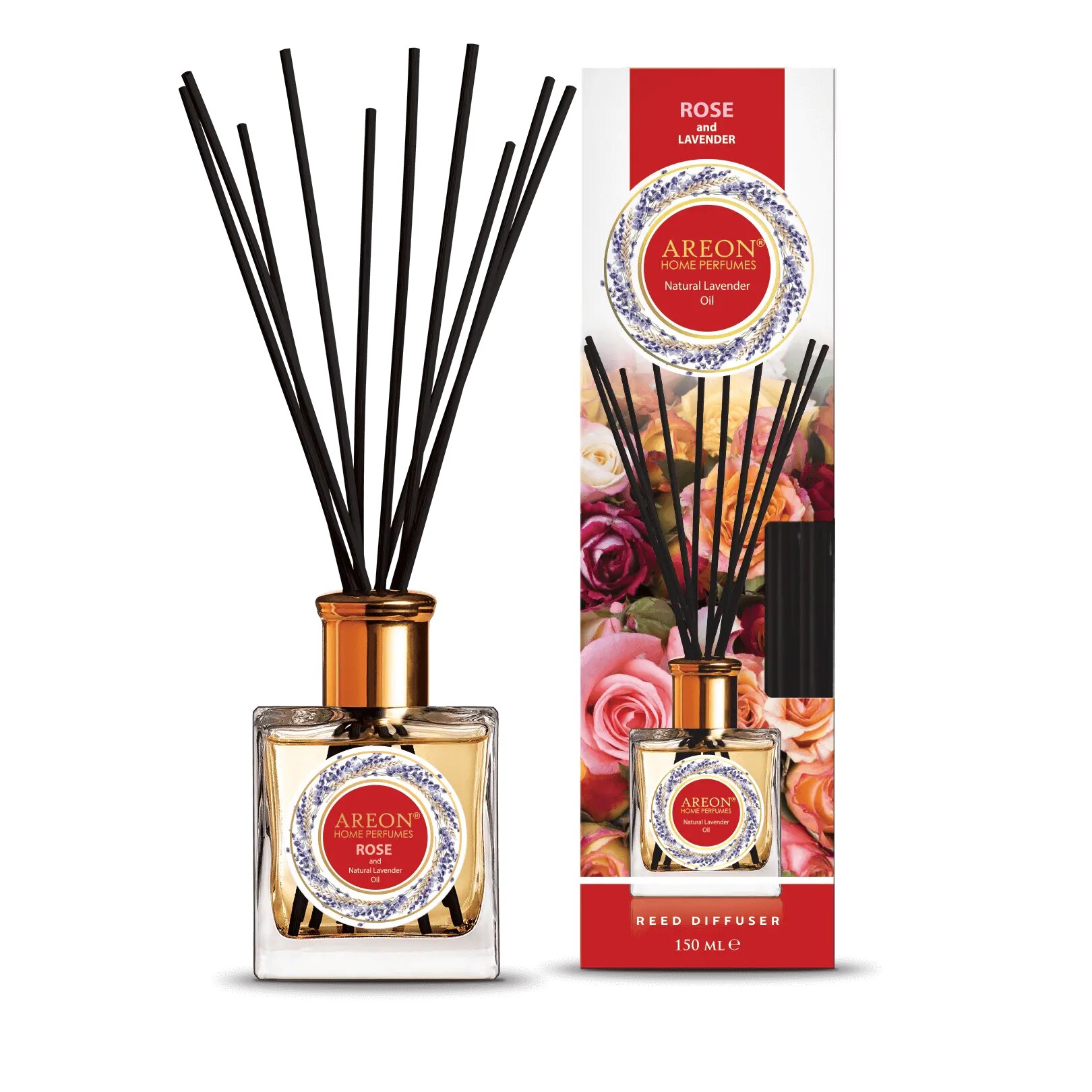 Odorizant Areon Home Perfume 150 ml Rose & Lavender Oil