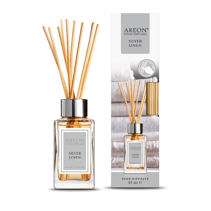 Odorizant Areon Home Perfume 85 ml Silver Linen new design