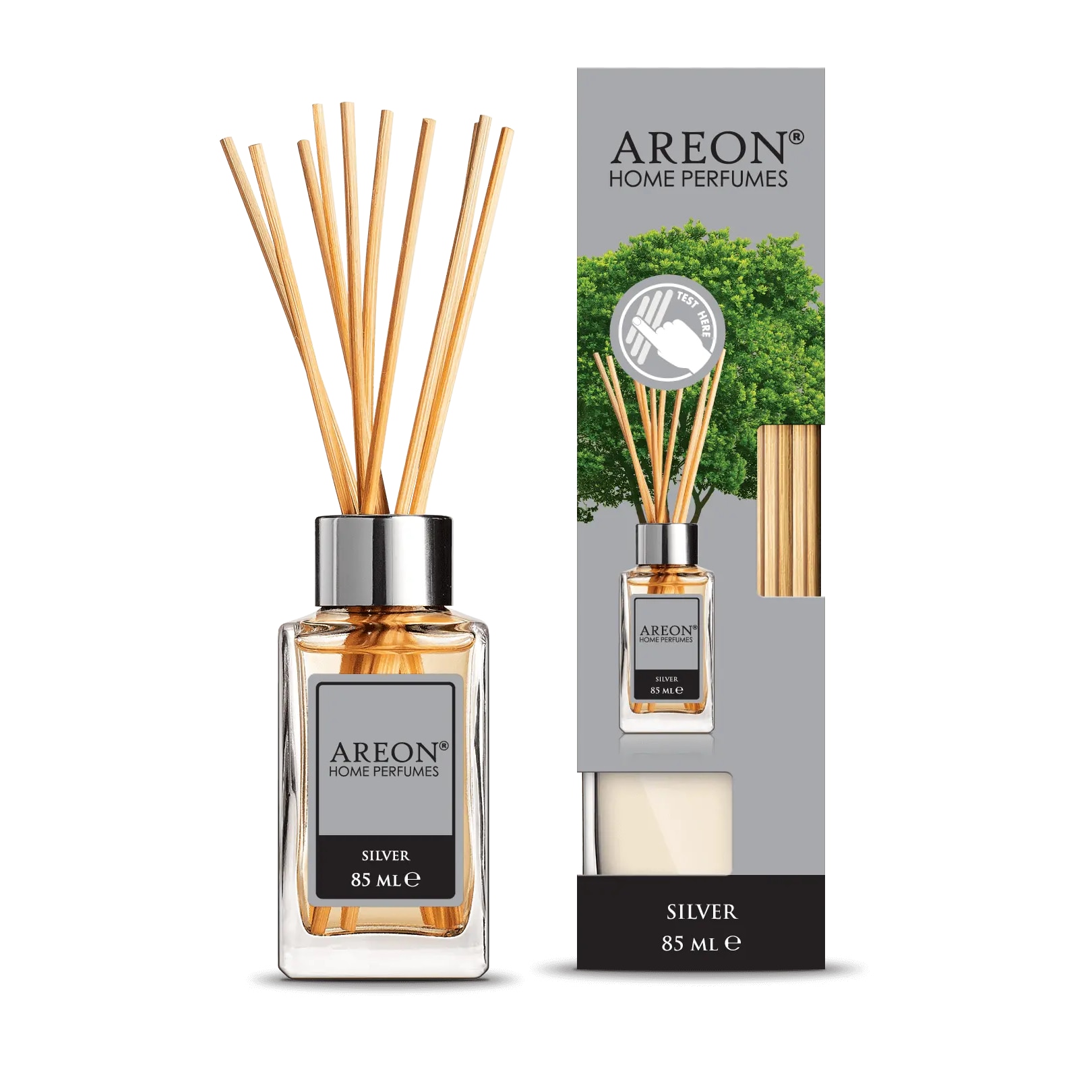 Odorizant Areon Home Perfume 85 ml Silver