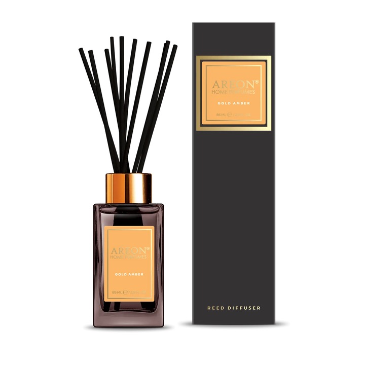 Odorizant Areon Home Perfume 85 ml Gold Amber Black Line