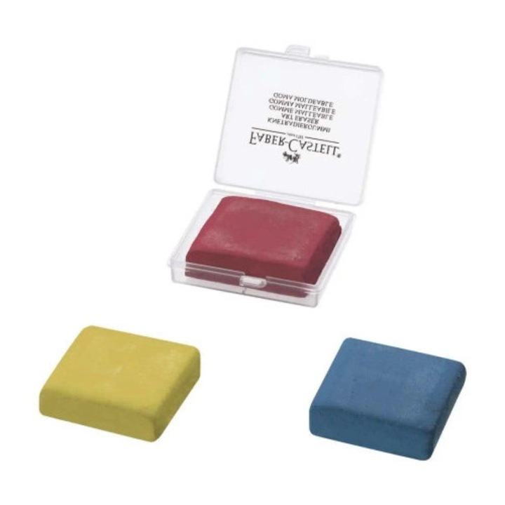 Guma artistica chlebowa mix 1 buc Faber Castell, multicolor