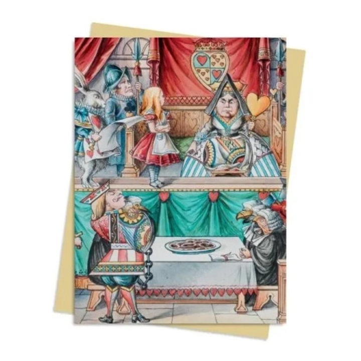 Karnet B6 Alicja in Tara Minunilor, set cu coperta, fara text interior