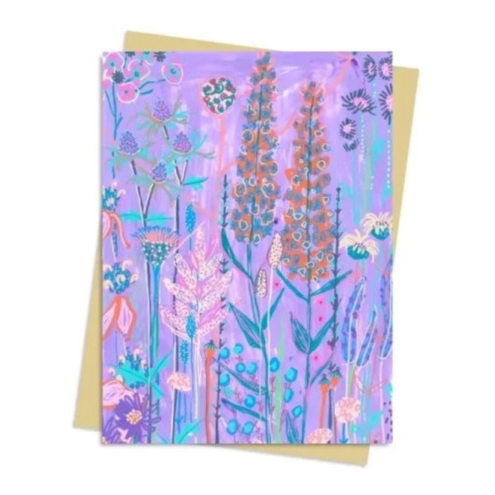 Karnet B6, Flame Tree, set cu coperta, fiolet, fara text